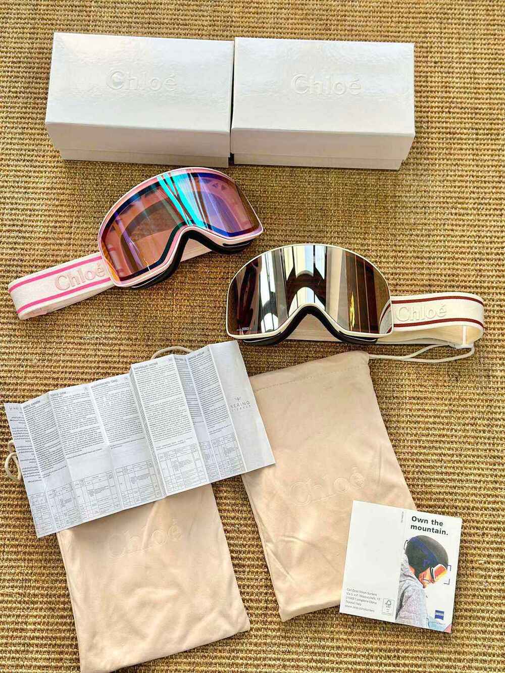 Chloé Luxury Snow Ski Goggles - Picture 7 of 8